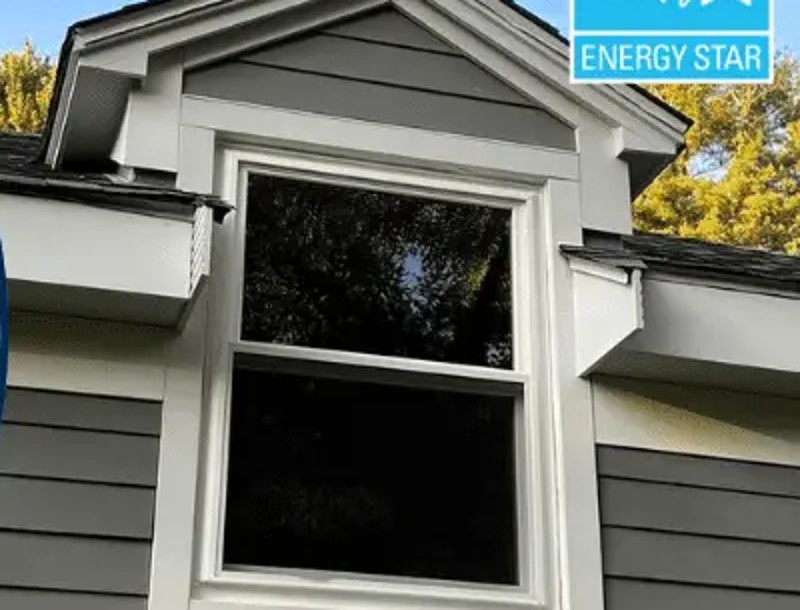 New energy efficient window after replacement in Beverly, MA